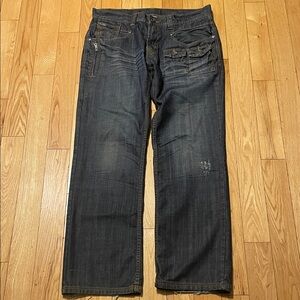 Men's Relaxed Fit Charcoal Jeans